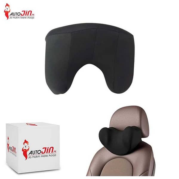 Neck Support Memory Foam Cushion Deep - Black