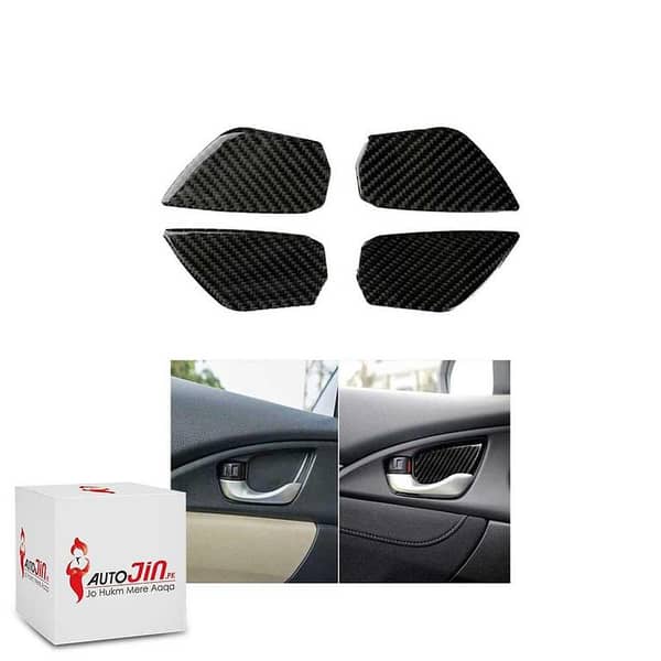 Honda Civic 2016-21 Interior Handle Inner Carbon