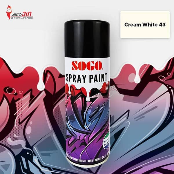 Sogo Spray Paint - Cream White 43 - 400ml