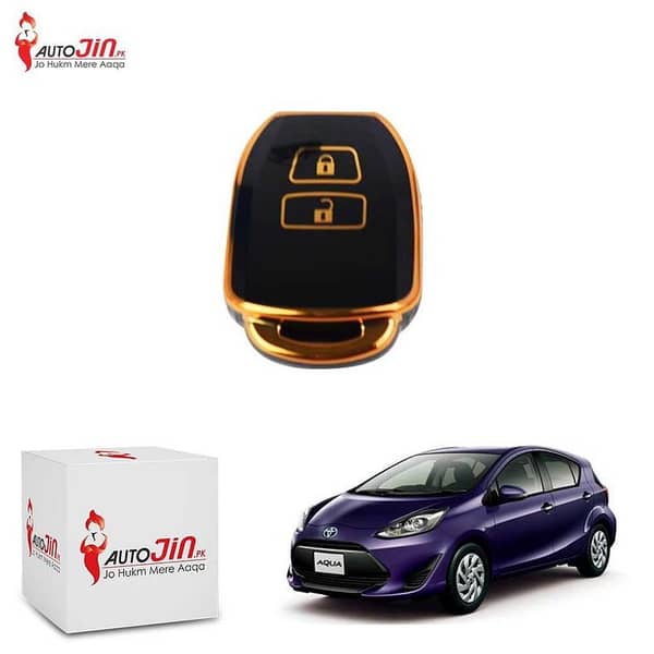 TPU Plastic Key Cover for Toyota Aqua 2018-2022