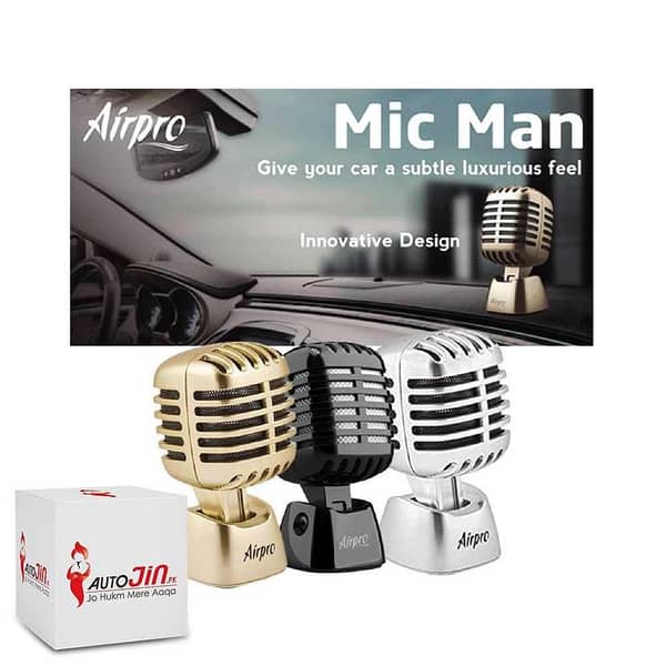 Car Perfume Air Pro Luxury Mic Man Dashboard - Multi