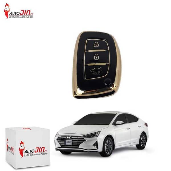 TPU Plastic Key Cover for 2021-22 Hyundai Elantra Protection