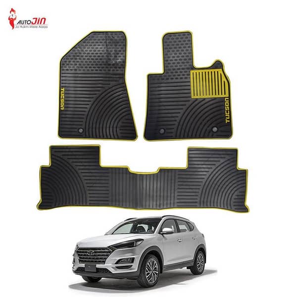 Hyundai Tucson PVC Floor Mats Black 2021
