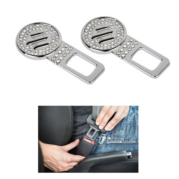 Suzuki Diamond Seat Belt Clip Steel 2pcs