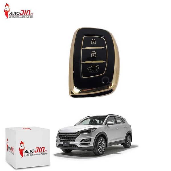 TPU Plastic Key Cover for Hyundai Tucson 2020-2022