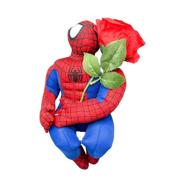 Marvel Car Roof Decoration Spider Man Doll Car Rear Exterior Interior Toys Models Children's Gift