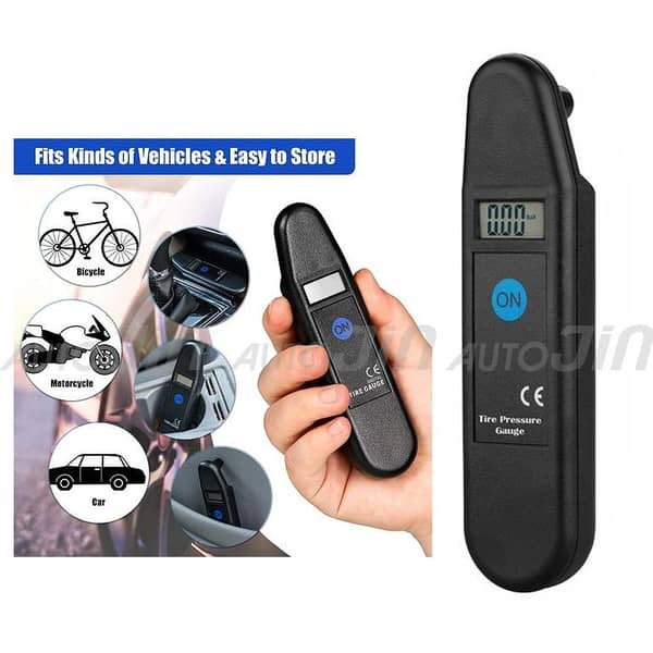 Digital LCD Car Tire Pressure Gauge Tester - VT800