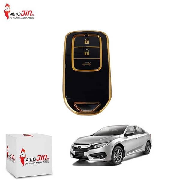 TPU Plastic Key Cover for Honda Civic 2016-2021