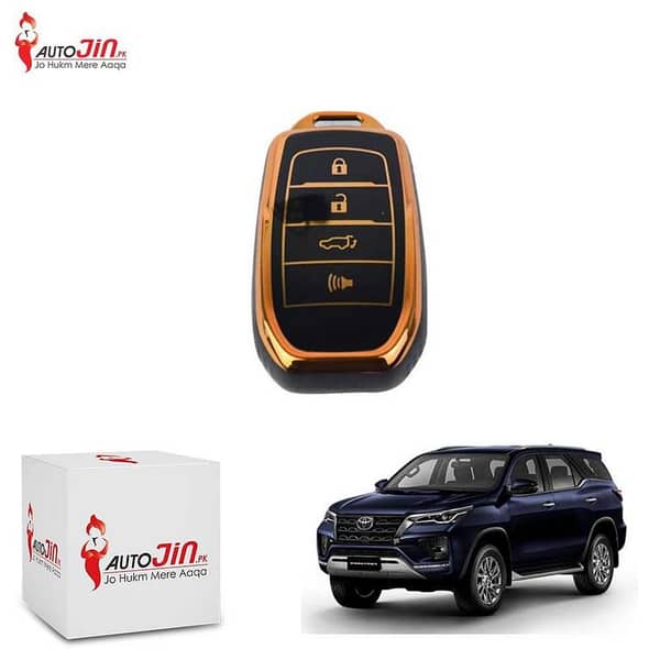 Toyota Fortuner 2021-22 TPU Plastic Protection Key Cover