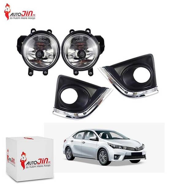 Dlaa Toyota Corolla 2014-17 Fog Lamps Ty-662-AL