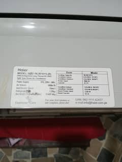 Haier 1.5 inverter