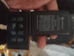 IPhone 12 pro battery and frout and back.