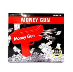 Money Gun Toy Cash Blaster | Make Money Rain | Party & Event Fun Shoo