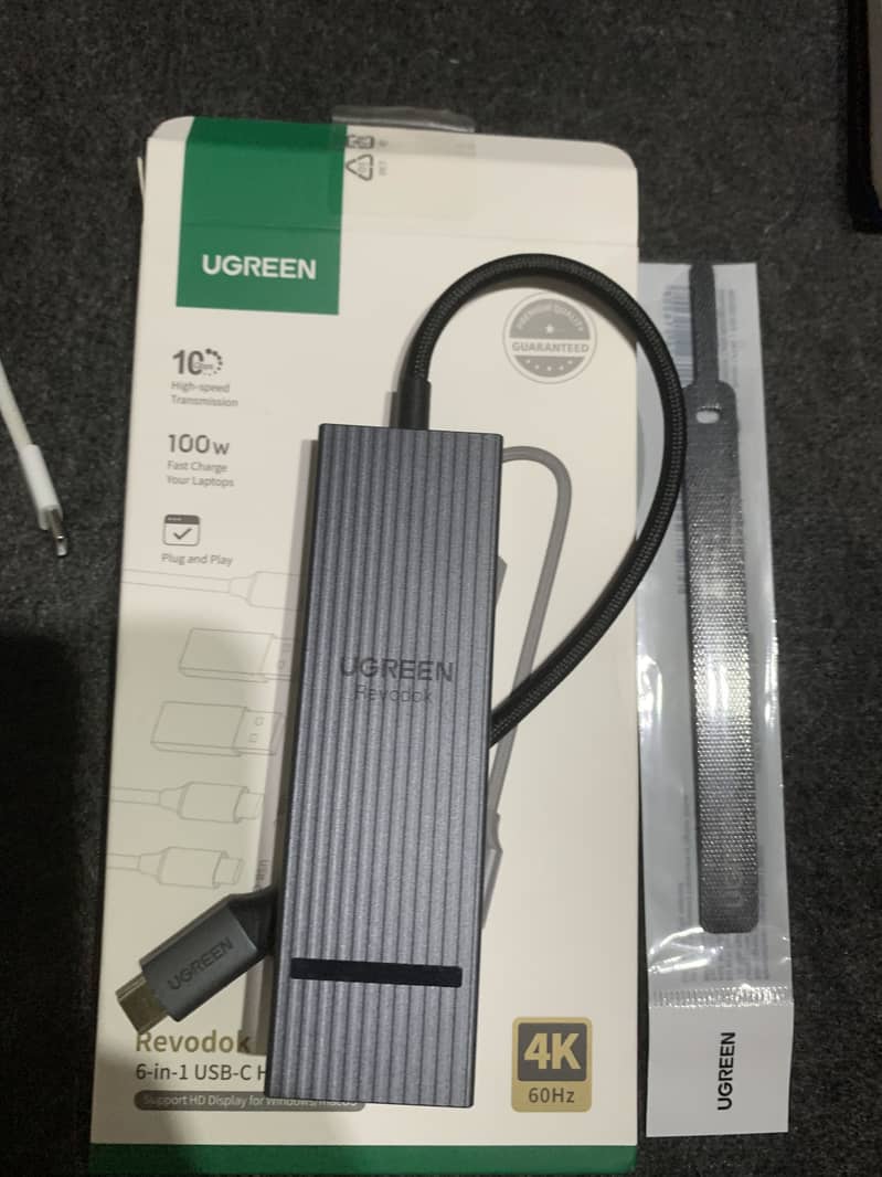 Ugreen ThunderBold Type C 6 in 1 Hub 6