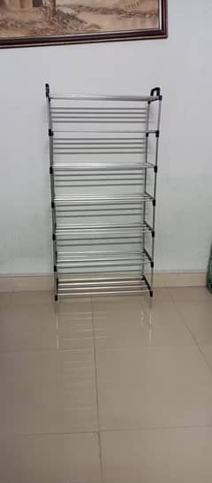 steel shoe rack