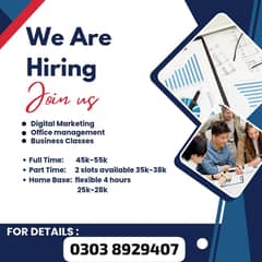 We are giving best opportunity to Males and Females for Online work