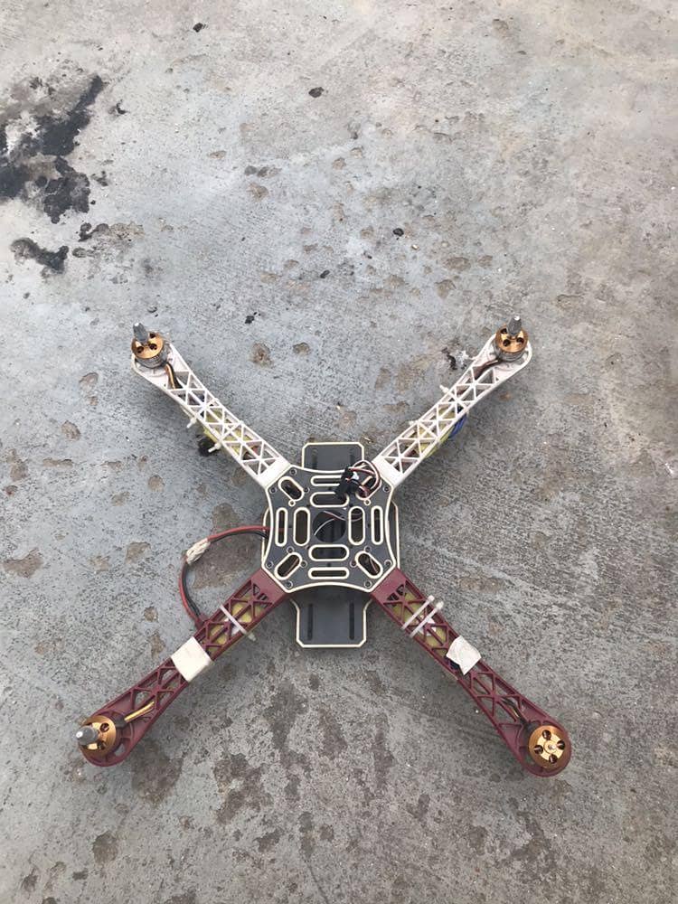 rc airoplane and rc drone parts and full setup 4