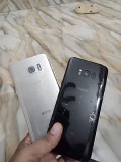 samsung galaxy s8 plus and s7 edge