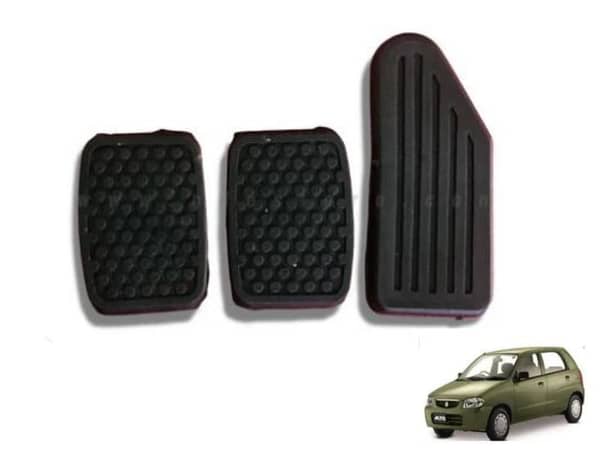 Suzuki Alto 1000cc Rubber Pedals - Set of 3 for Accelerator, Brake, and Clutch