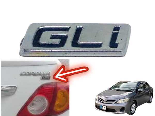 Toyota Corolla GLi Monogram 2009-2014 | 1 Piece |