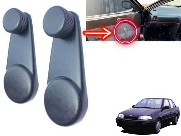 Suzuki Margalla 1992-1998 Door Window Ragulator Handle | 2 Pcs