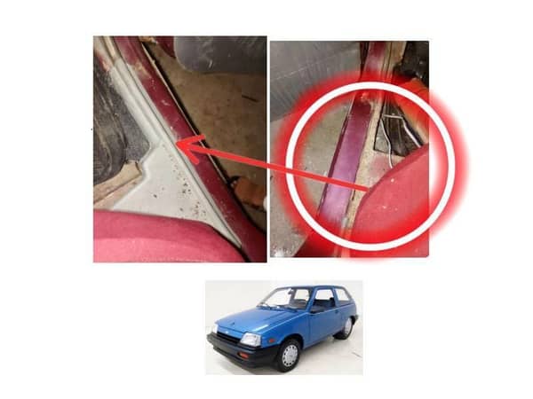 Suzuki Khyber Rear Floor Plastic | 1 PCS | Rear Right Side Only Floor Paati