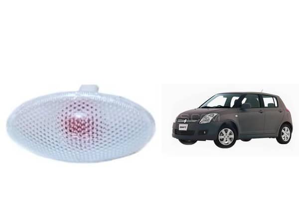 White Fender Indicator Light for Suzuki Swift (2010-2020) - 1 Piece