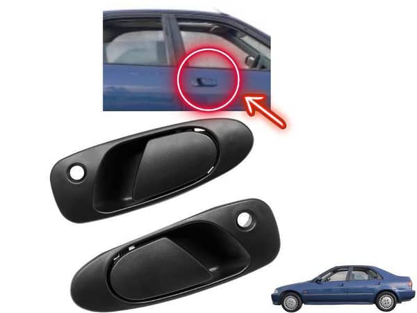 Honda Civic Outer Handle 1992-1995 Front Right And Front Left | 2 Pieces |