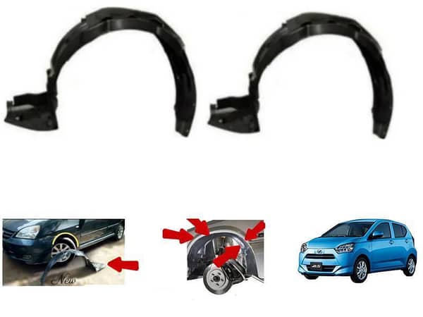 Daihatsu Mira G 2018-2023 Fender Shield | 2 Pcs Set