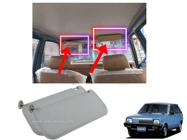 Suzuki FX Roof Sun Shades / Sun Visor Set - 2 Pieces