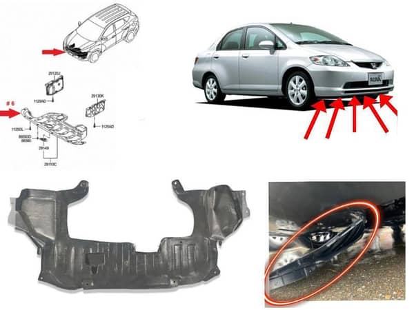 Engine Shield for Honda City MN (2003-2009)