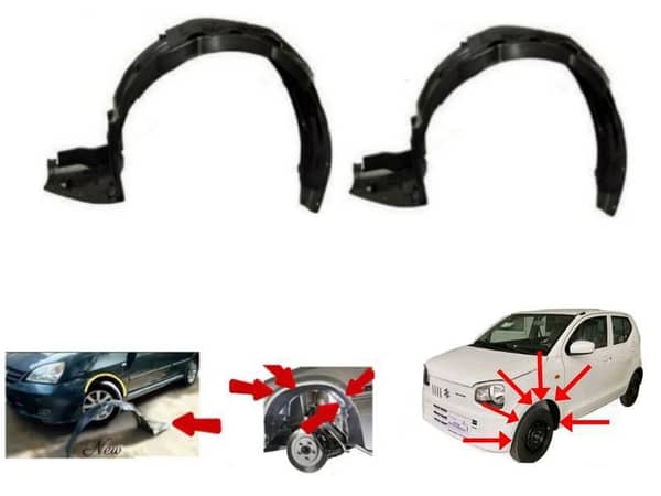 Suzuki Alto New Model Fender Shield | 2  Pieces |