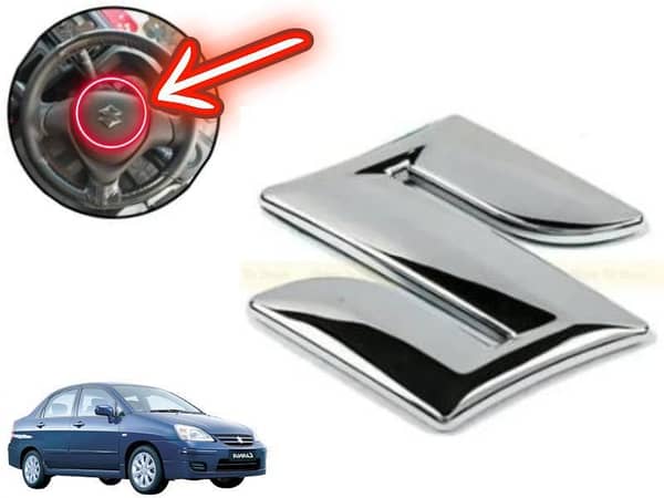 Suzuki Liana 2006-2014 Steering Wheel Monogram - 4.5cm - Steering Wheel Logo