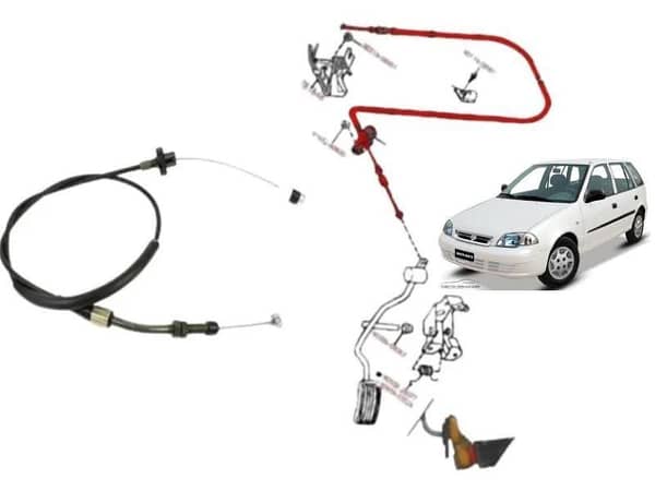 Suzuki Cultus EFI Accelerator Cable (2007 - 2017) - 1 Piece