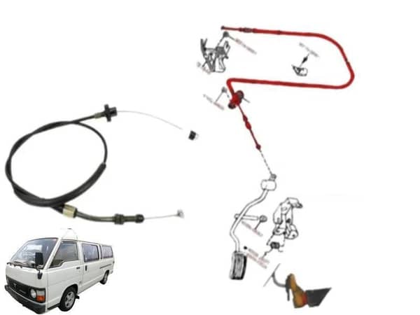 Toyota Hiace Van 1984 Acceleration Cable