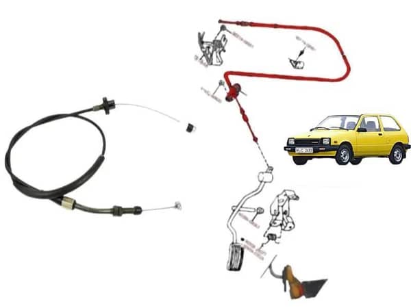 Suzuki Swift Accelerator Cable 1984-1986