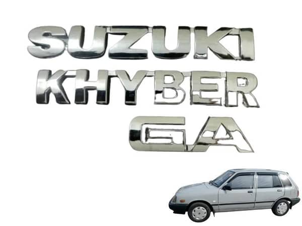 Suzuki Khyber GA Monogram | 3 Pieces | 1989 - 1999