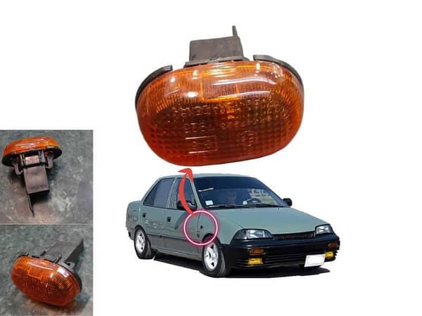 Suzuki Margalla Orange Side Indicator Light - Set of 2 for Fender