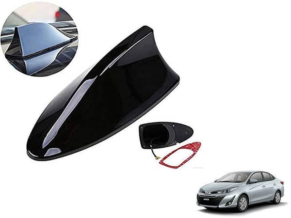 Shark Fin Antenna for Toyota Yaris 2020-2024 - 1 Piece - Black