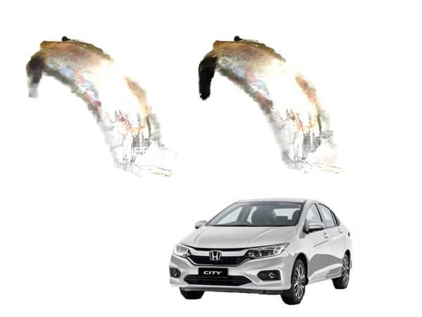 Fender Shield for Honda City 2021-2023 - Right Side (2 Pieces)