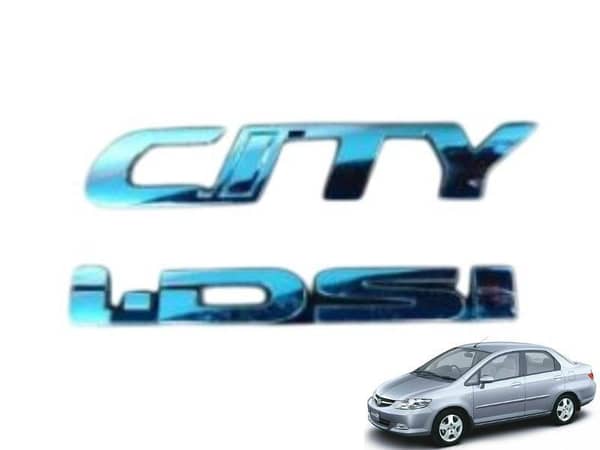 Honda City 2006-2009 IDSI Monogram Emblem Replacement