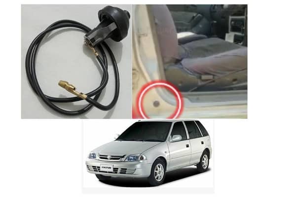 Suzuki Cultus ( Old model ) Door Switch / Inner Roof Light Switch Sensor ( 1 ) Piece Black Colour