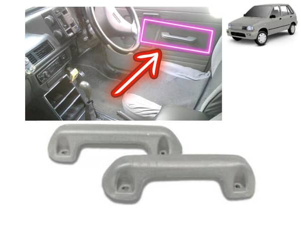 Suzuki Mehran  Arm Rest Handel  Front | 2 Piece | Grab Handles For Left And Right Side