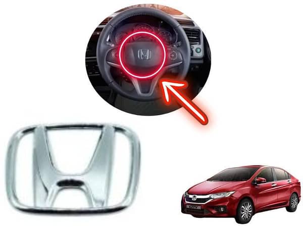Honda City 2010-2022 Steering Wheel Emblem