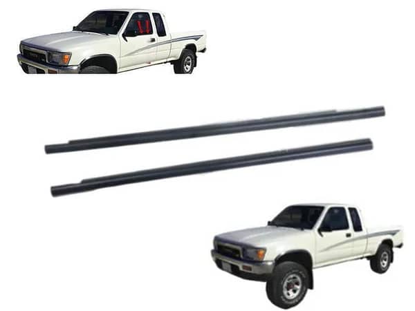 Toyota Hilux 1990 Exterior Plastic Door Strip | 2 Pcs
