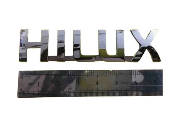 7.5-Inch Toyota Hilux Monogram Emblem
