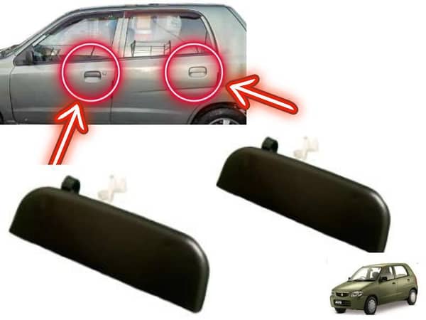 Suzuki Alto 2000-2012 Door Outer Handles | 2 Pcs