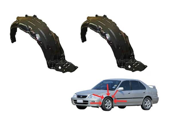 Fender Shield for Honda City Models 2001-2003 | Set of 2