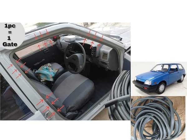 Suzuki Khyber Body Spring Rubber| 4 Pcs | For All Four  Door