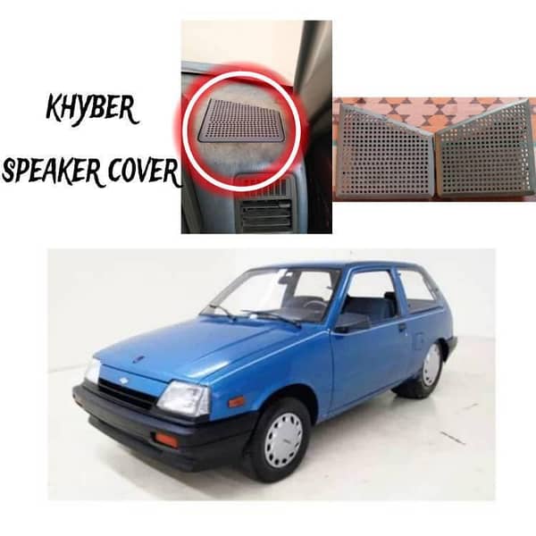 Suzuki Khyber Dashboard Speaker Plastic Cover Grill  Set - 2 Pcs